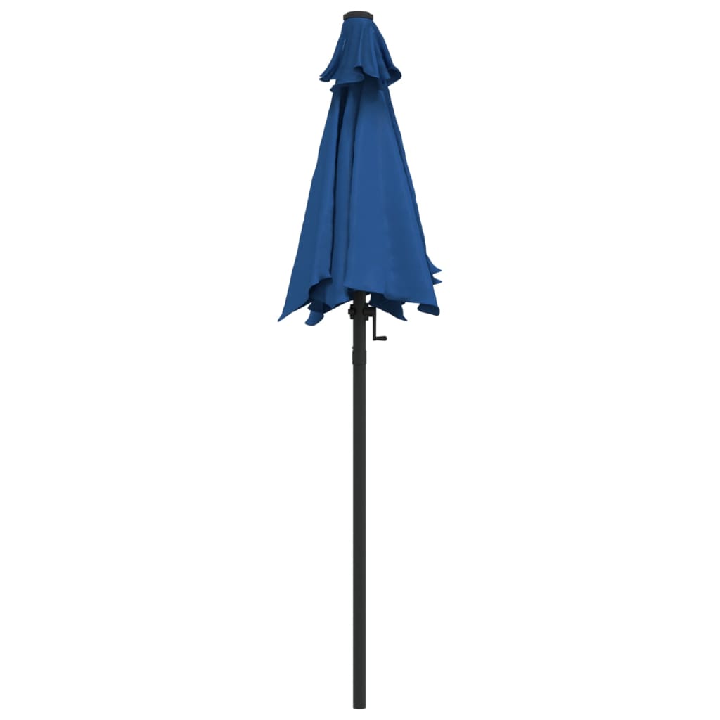 Sun umbrella, blue, 200x224cm, aluminium