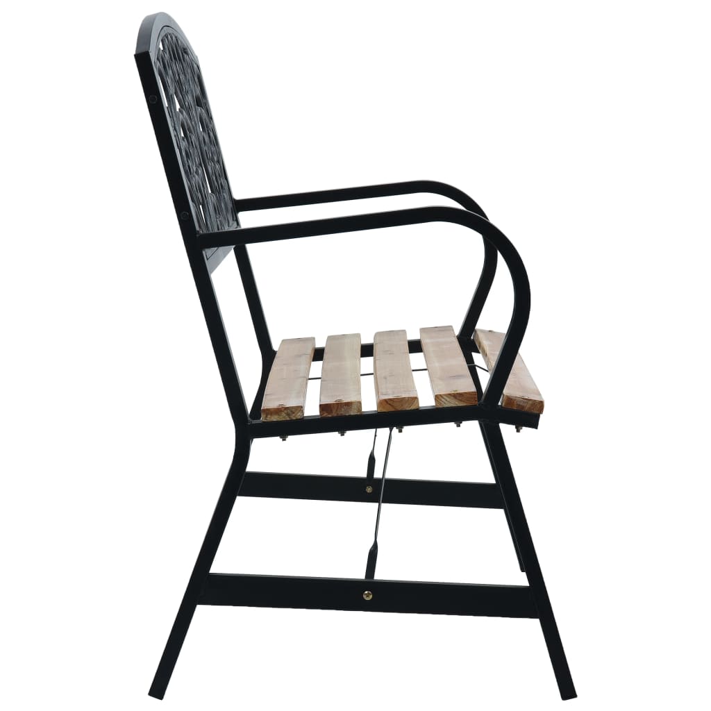 Garden bench, 120cm, wood