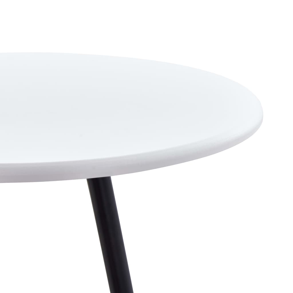 Bar table, white, 60x107.5cm, MDF
