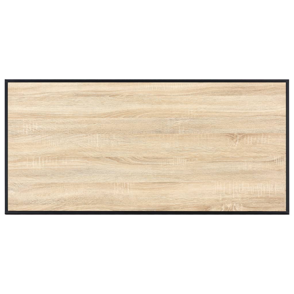 Valgomojo stalas, ąžuolo spalvos, 120x60x75cm, MDF