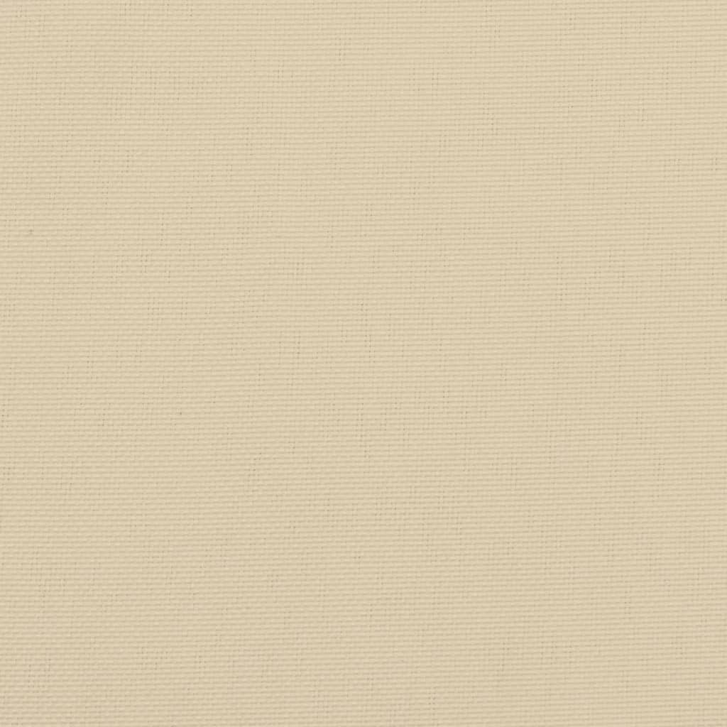Sodo kėdės pagalvėlės, 4vnt., smėlio, 100x50x3cm, audinys