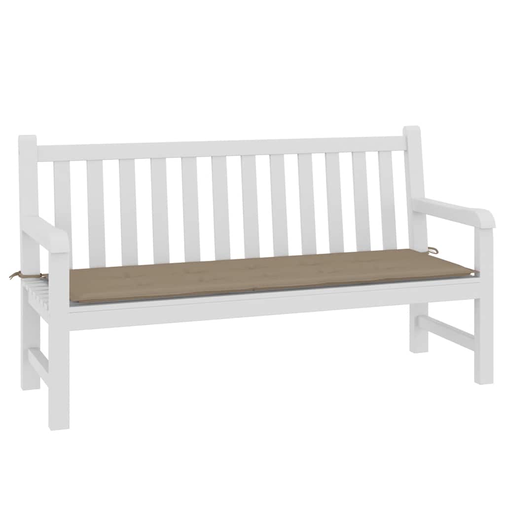 Sodo suoliuko pagalvėlė, taupe spalvos, 150x50x4cm, audinys