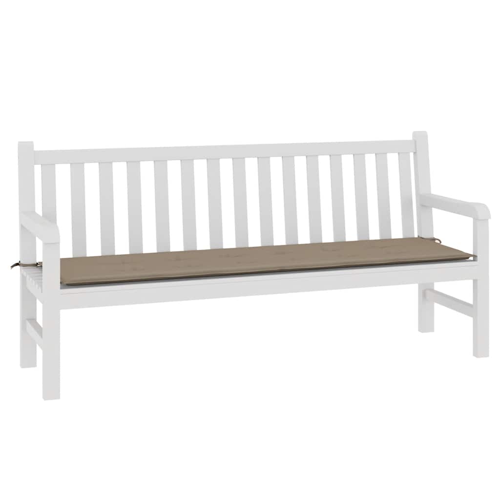Sodo suoliuko pagalvėlė, taupe spalvos, 180x50x4cm, audinys
