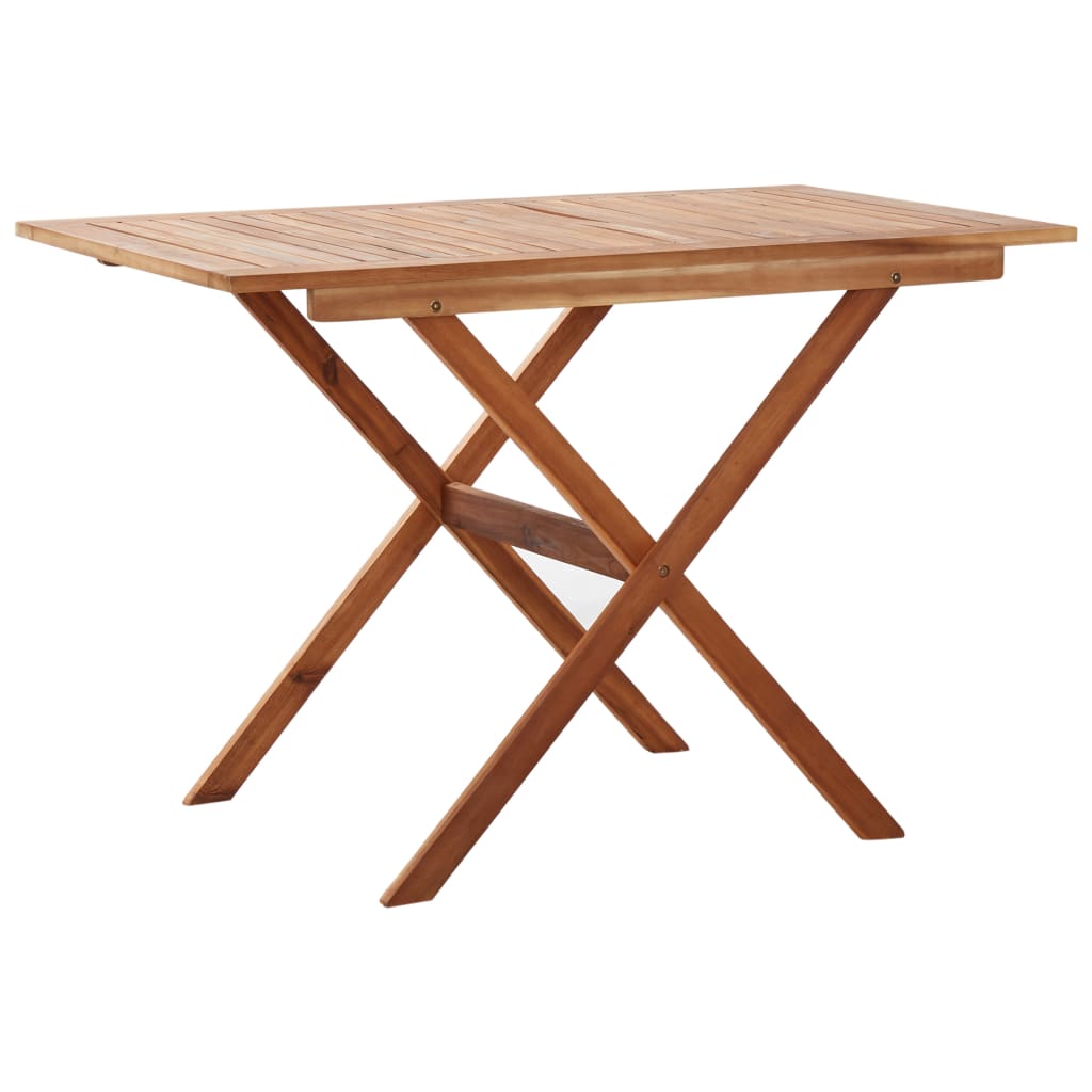 Garden table, 110x67x74cm, solid acacia wood