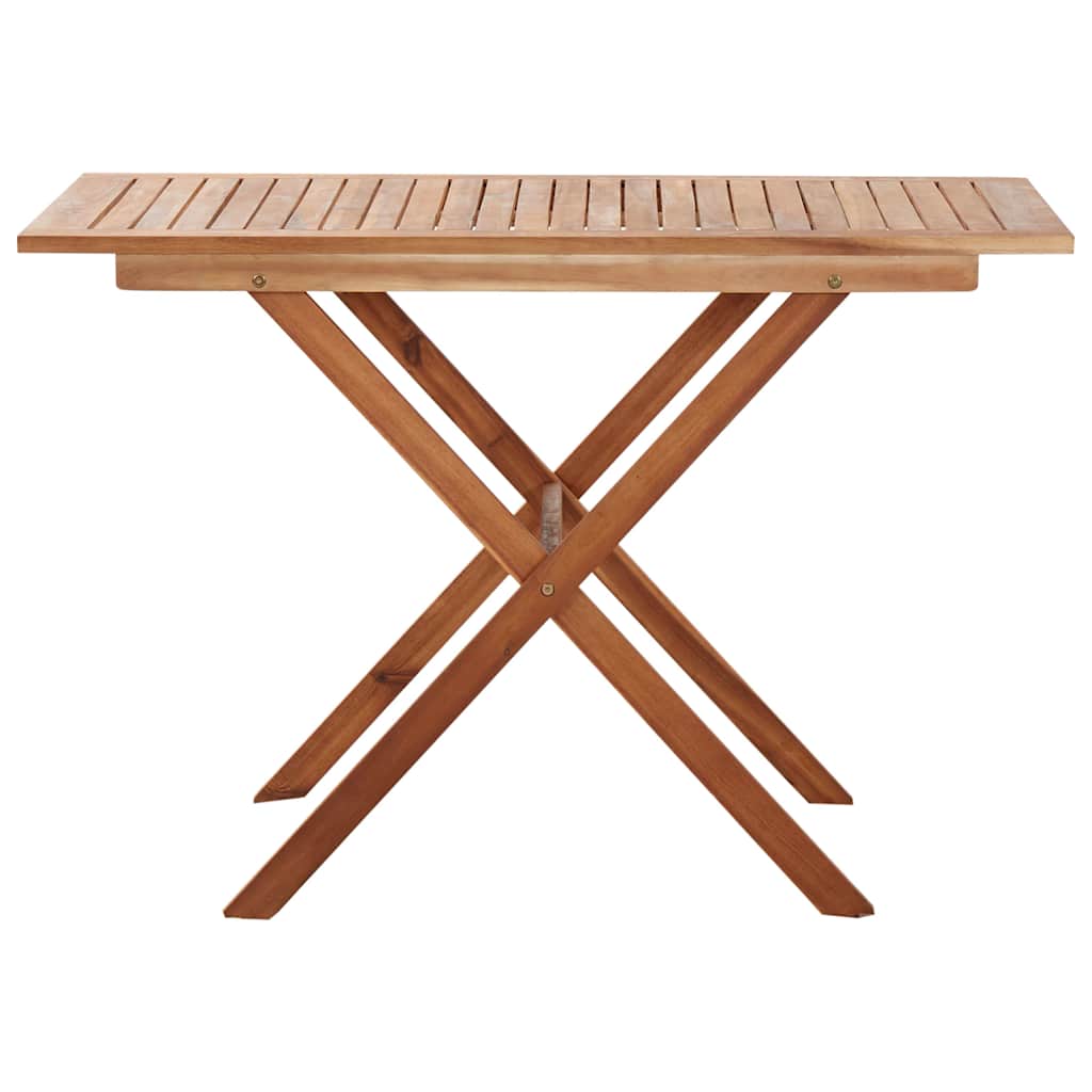 Garden table, 110x67x74cm, solid acacia wood