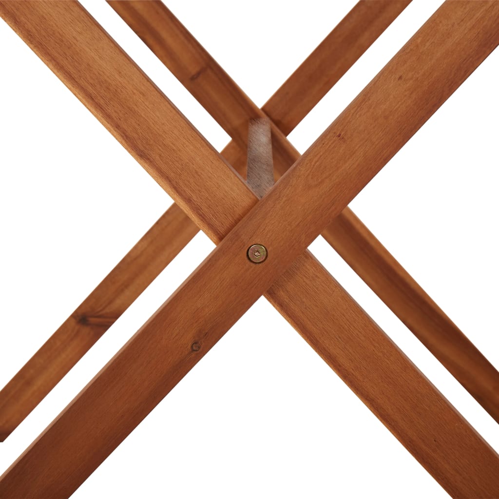 Garden table, 110x67x74cm, solid acacia wood