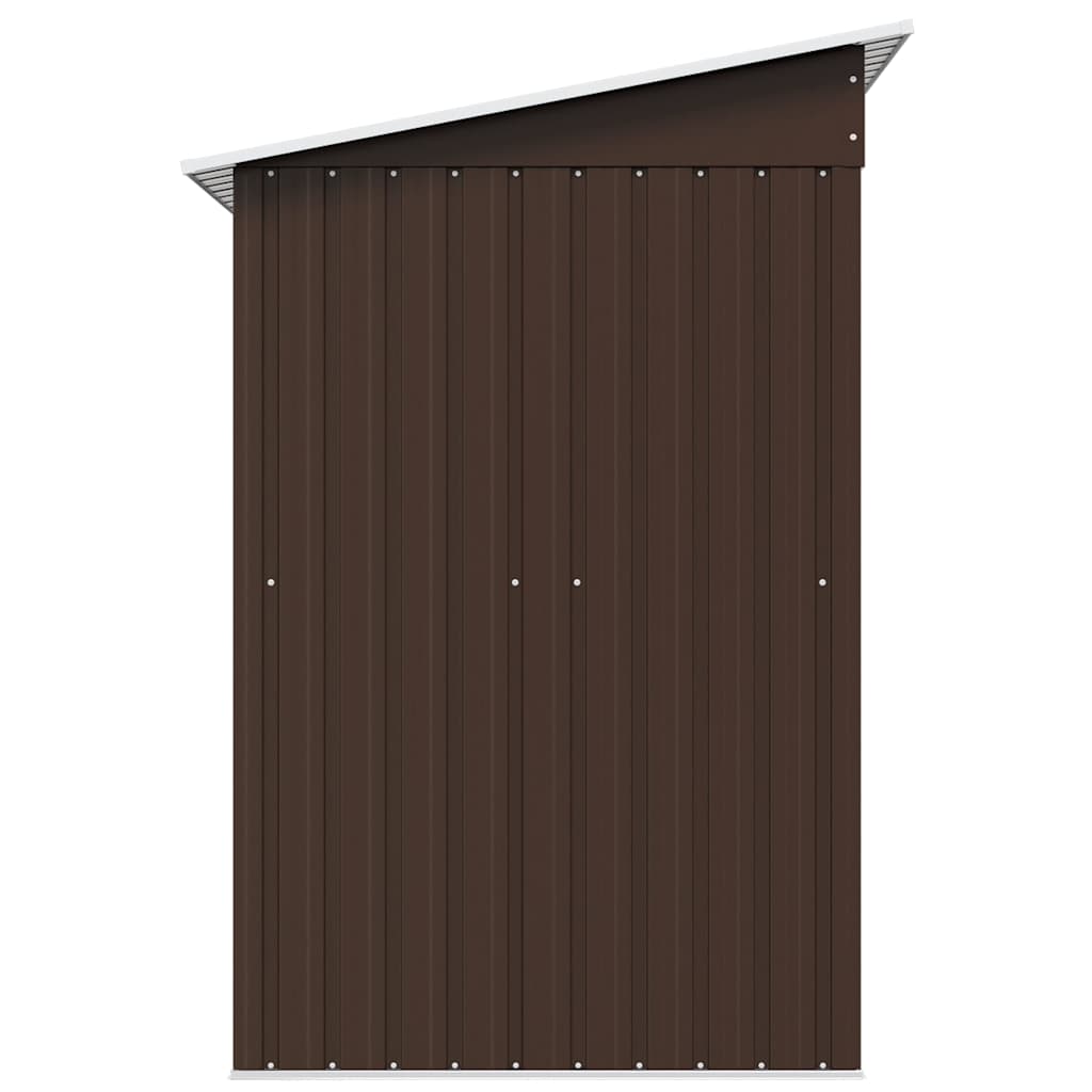 Storage shed DALTON, brown, 194x121cm