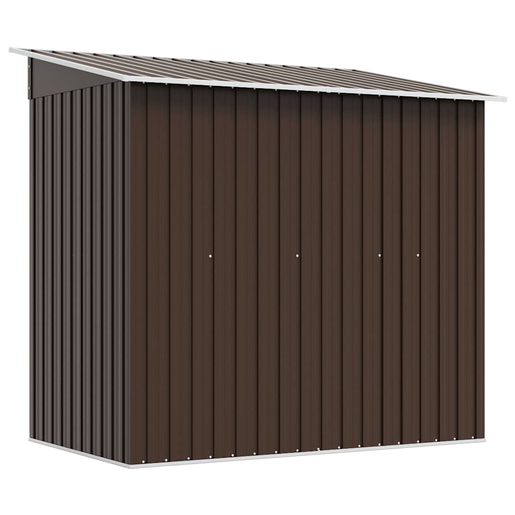 Storage shed DALTON, brown, 194x121cm
