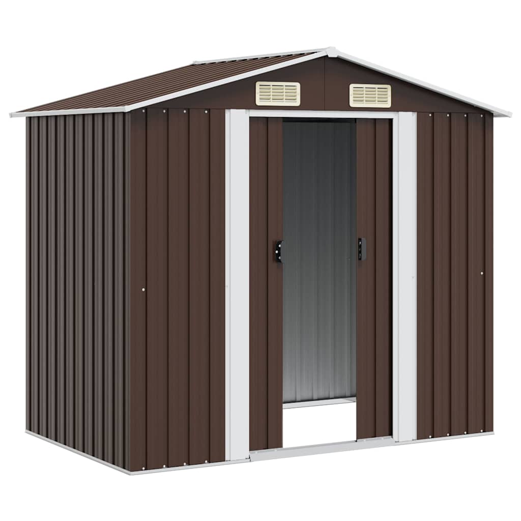 Storage Shed DALTON, brown, 204x132cm