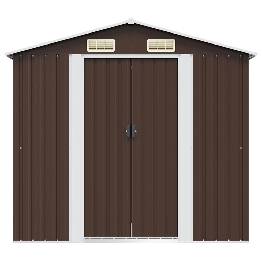 Storage Shed DALTON, brown, 204x132cm