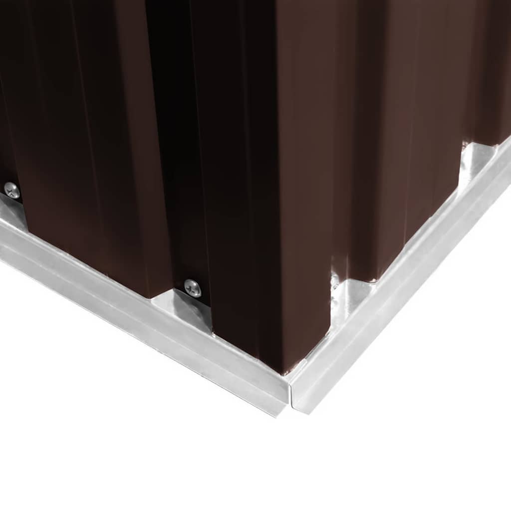 Storage Shed DALTON, brown, 204x132cm