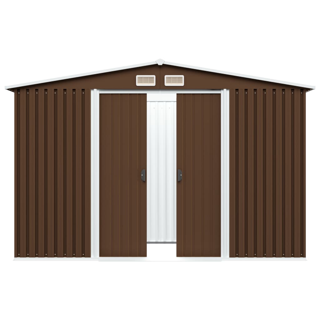 Shed DALTON, brown, 257x205cm