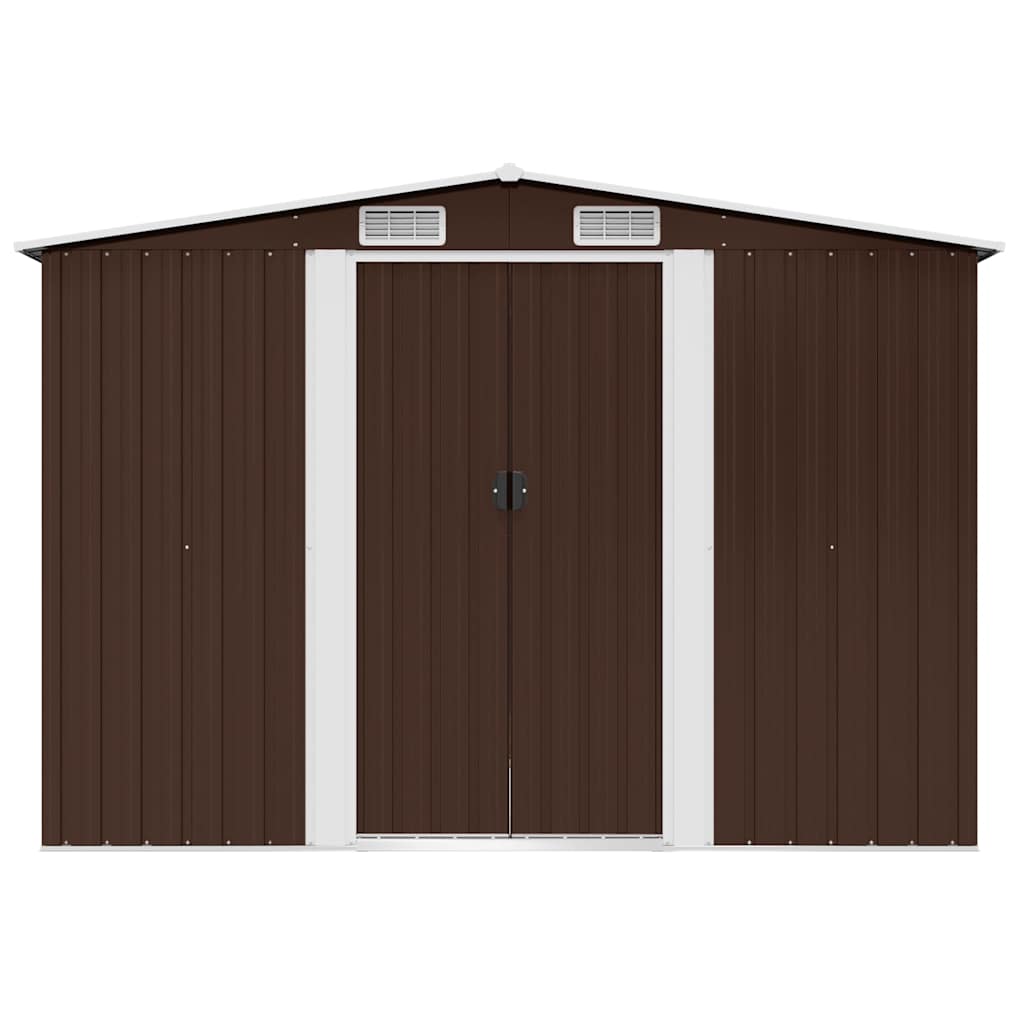 Shed DALTON, brown, 257x205cm