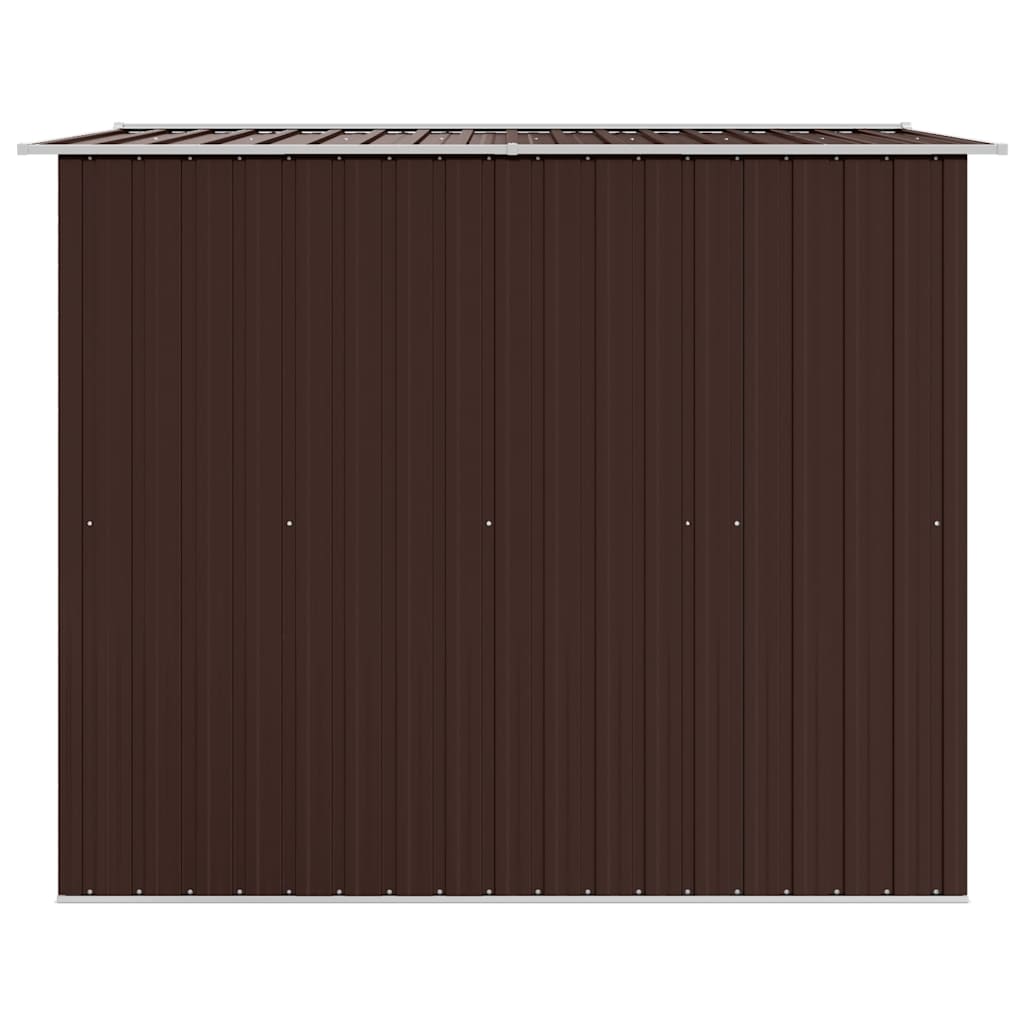 Shed DALTON, brown, 257x205cm