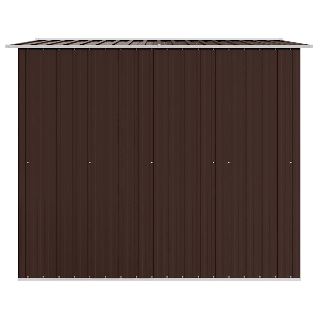 Shed DALTON, brown, 257x205cm
