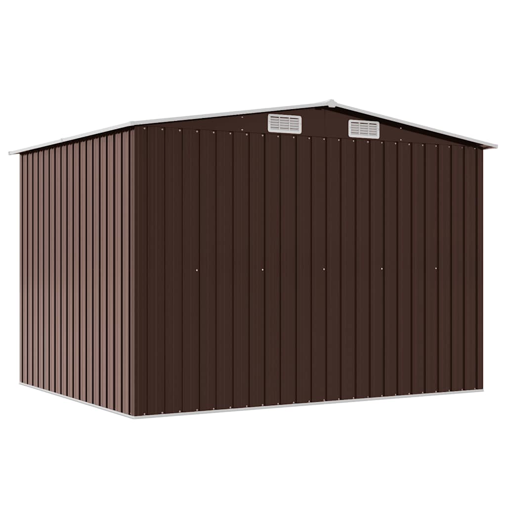 Shed DALTON, brown, 257x205cm