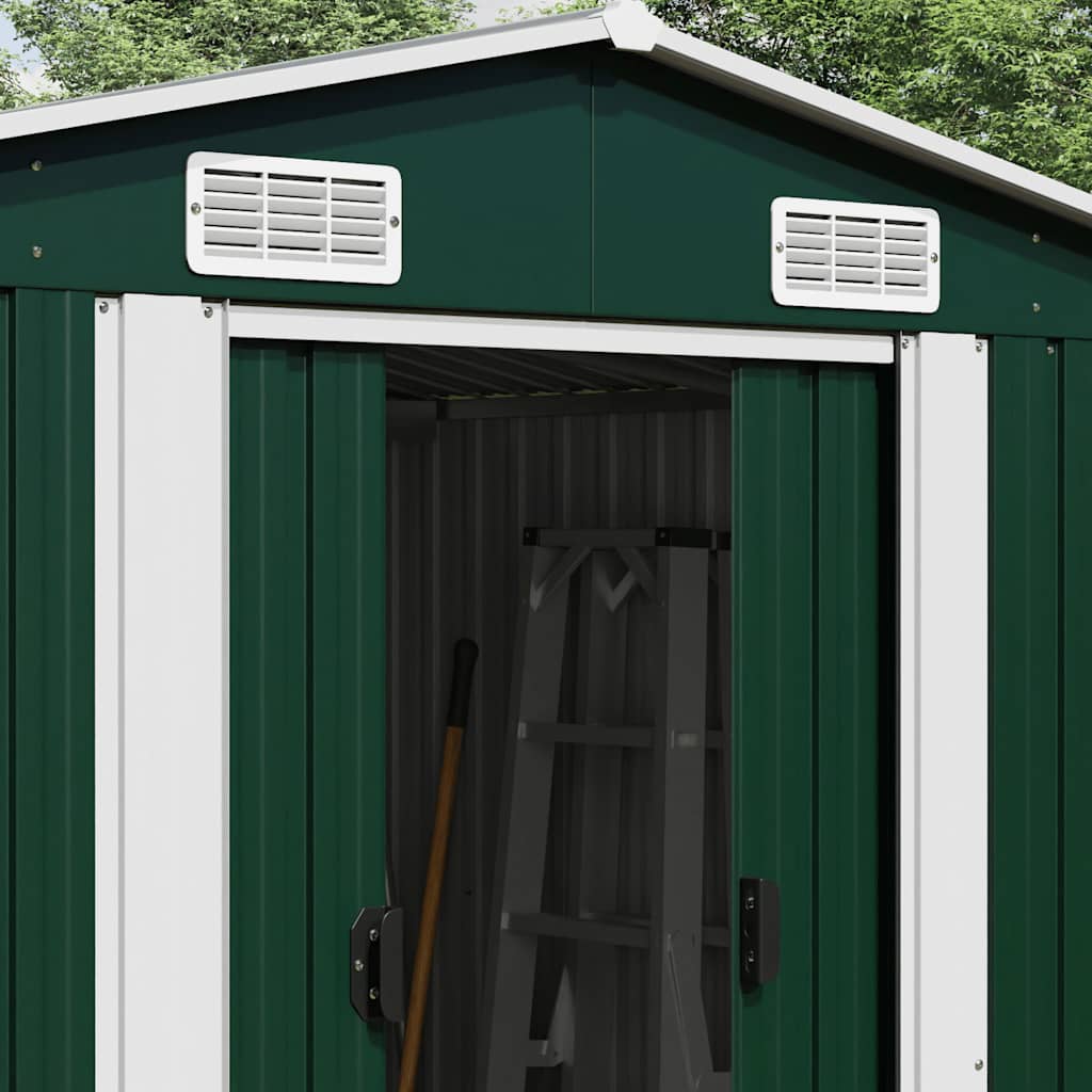 Shed DALTON, green, 257x779cm