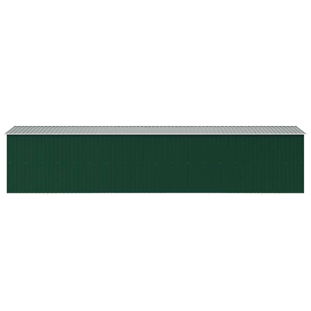 Shed DALTON, green, 257x779cm