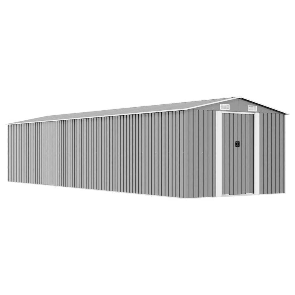 Shed DALTON, grey, 257x779cm