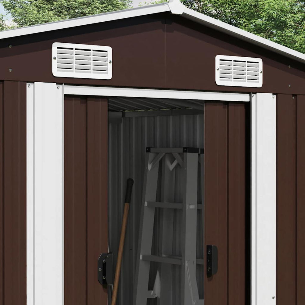 Shed DALTON, brown, 257x990cm