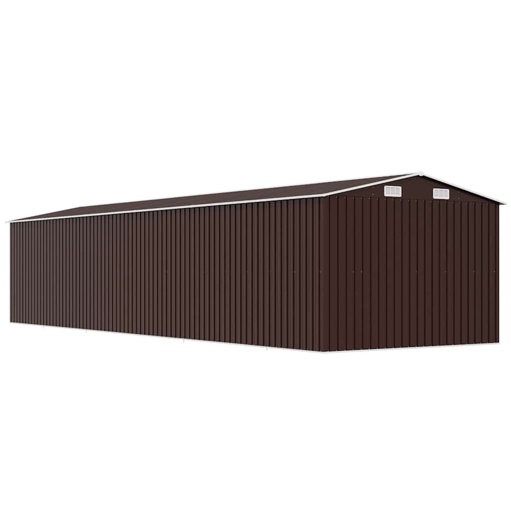 Shed DALTON, brown, 257x990cm