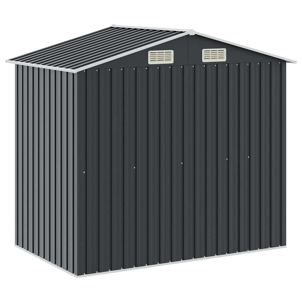 Nojumes ar plauktu SHELBY, antracīta, 205x130cm