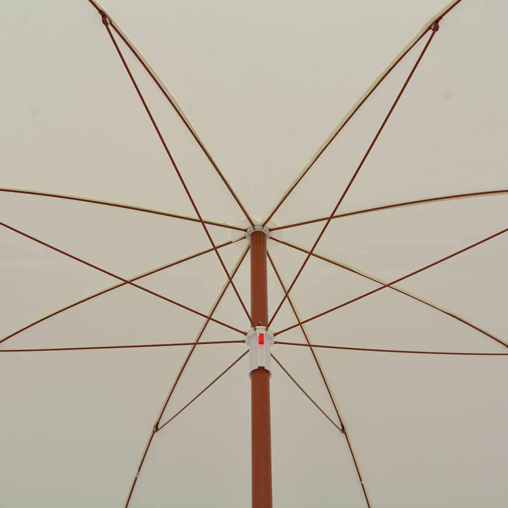 Sodo skėtis BOLTON, smėlinė, 255x280cm
