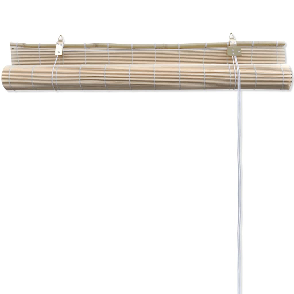 Ruļļi, 4 gab., 120x160 cm, dabīgais bambuss (4x241322)