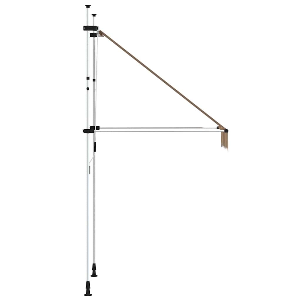 Rankiniu būdu ištraukiama markizė, geltona ir mėlyna, 100cm