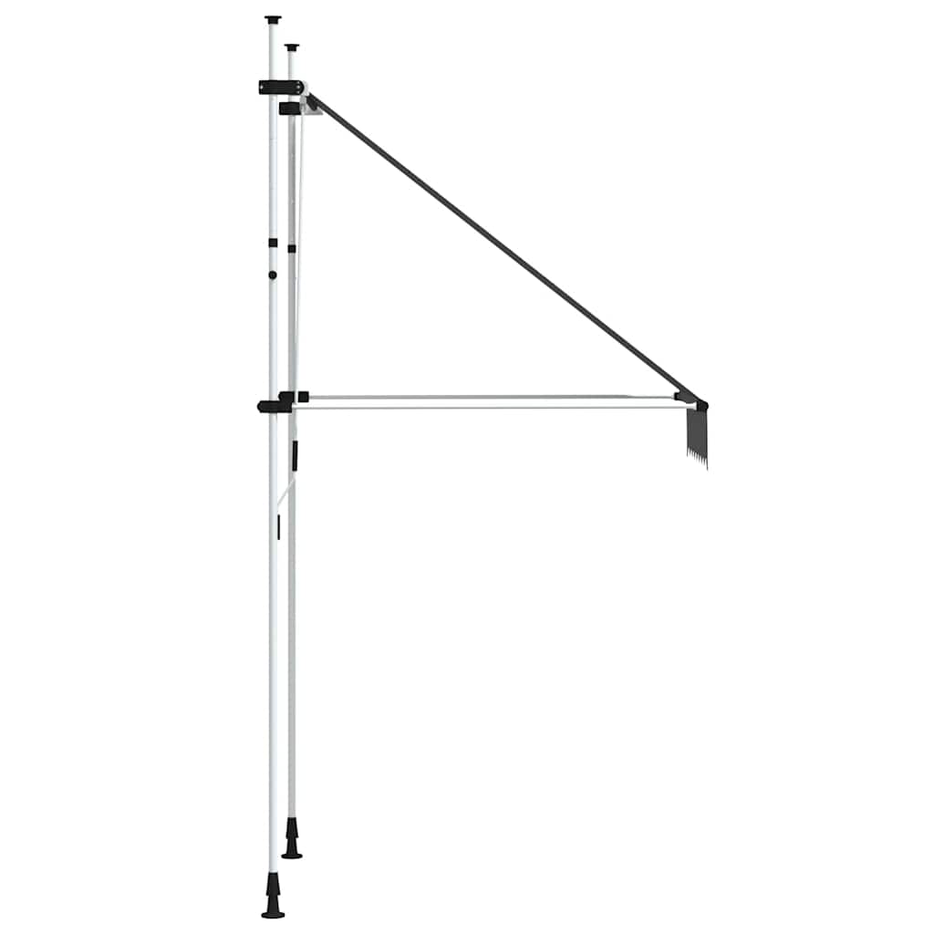 Rankiniu būdu ištraukiama markizė, antracito spalvos, 100cm