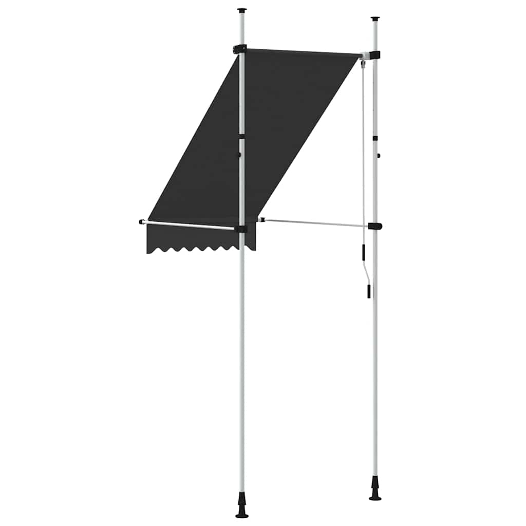 Rankiniu būdu ištraukiama markizė, antracito spalvos, 100cm