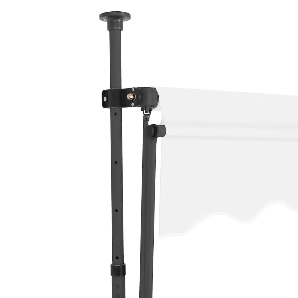 Rankiniu būdu ištraukiama markizė su LED, kreminė, 100cm