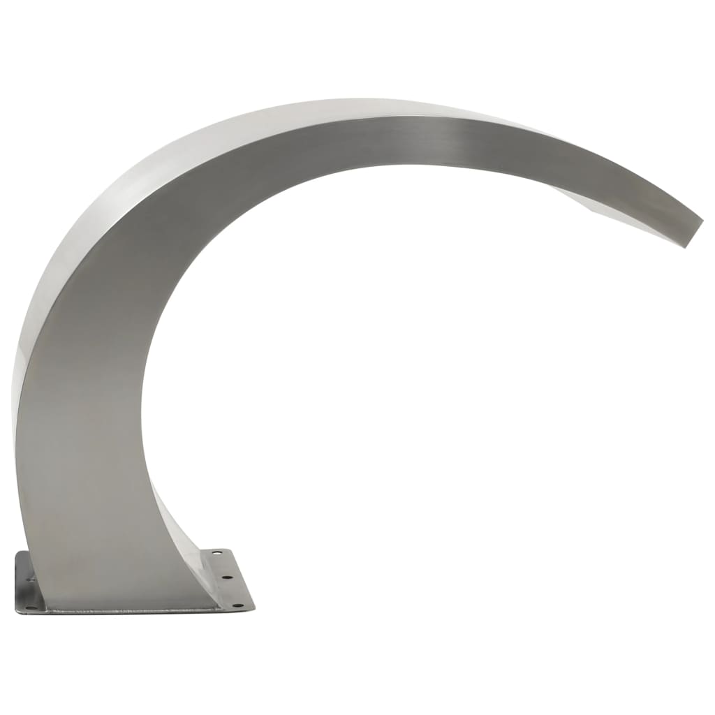 Baseino fontanas su LED, 30x60x45cm, nerūdijantis plienas