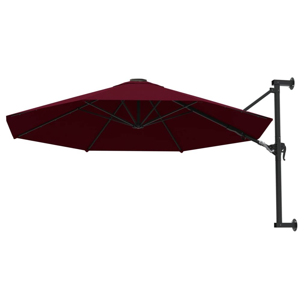 Sodo skėtis BODHI, raudona, 300cm