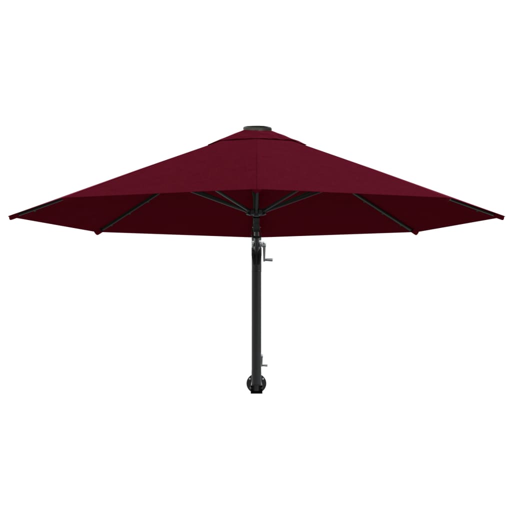 Sodo skėtis BODHI, raudona, 300cm