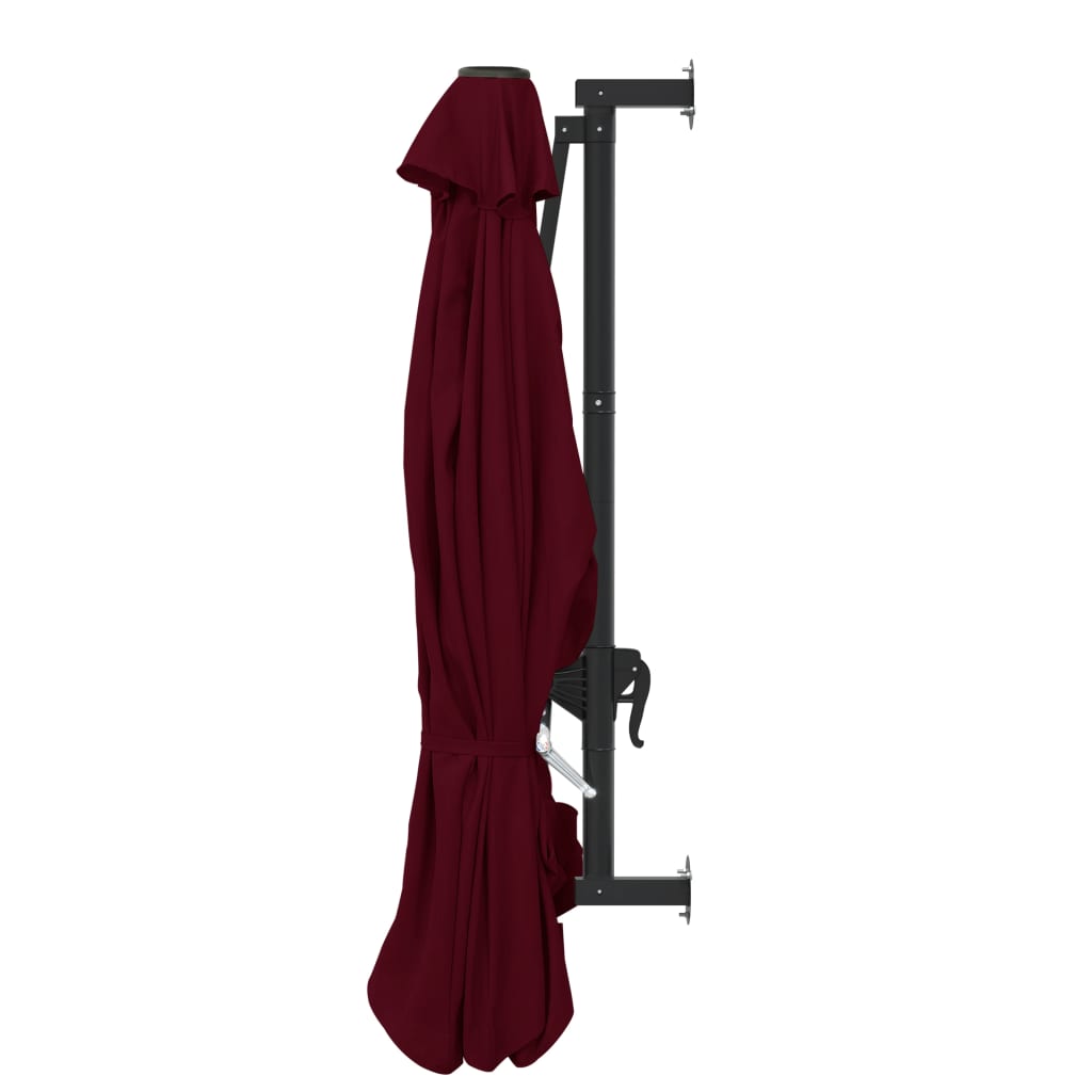 Sodo skėtis BODHI, raudona, 300cm