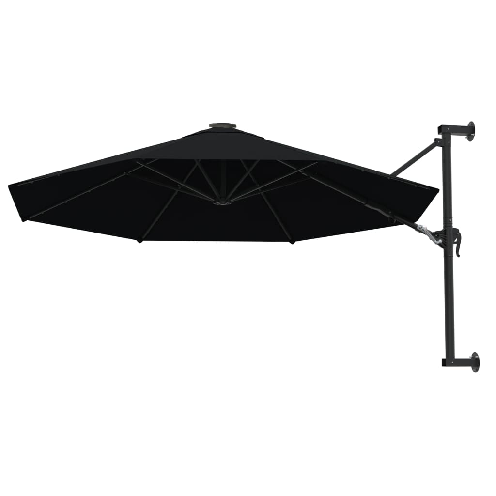 Sodo skėtis BENTLEY, juoda, 300x131cm