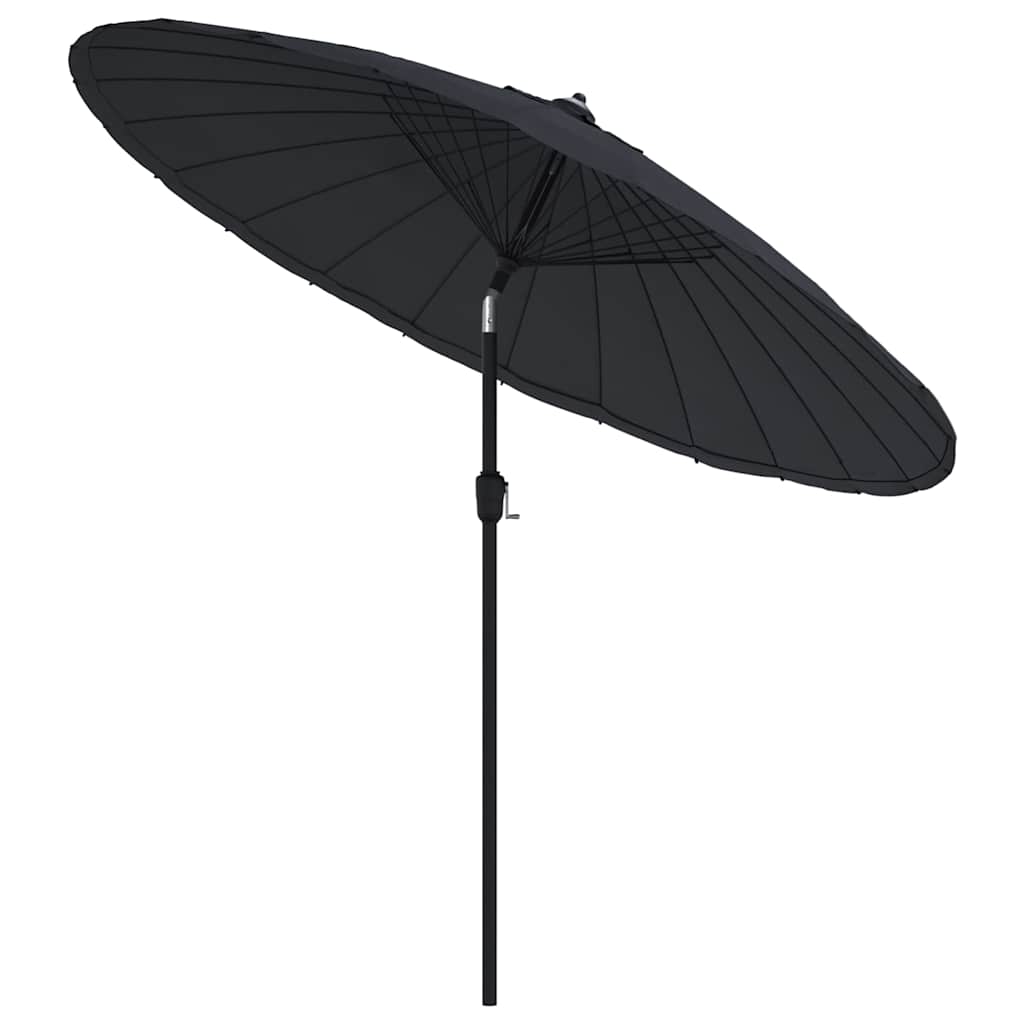 Sodo skėtis BERKLEY, juoda, 270x246cm