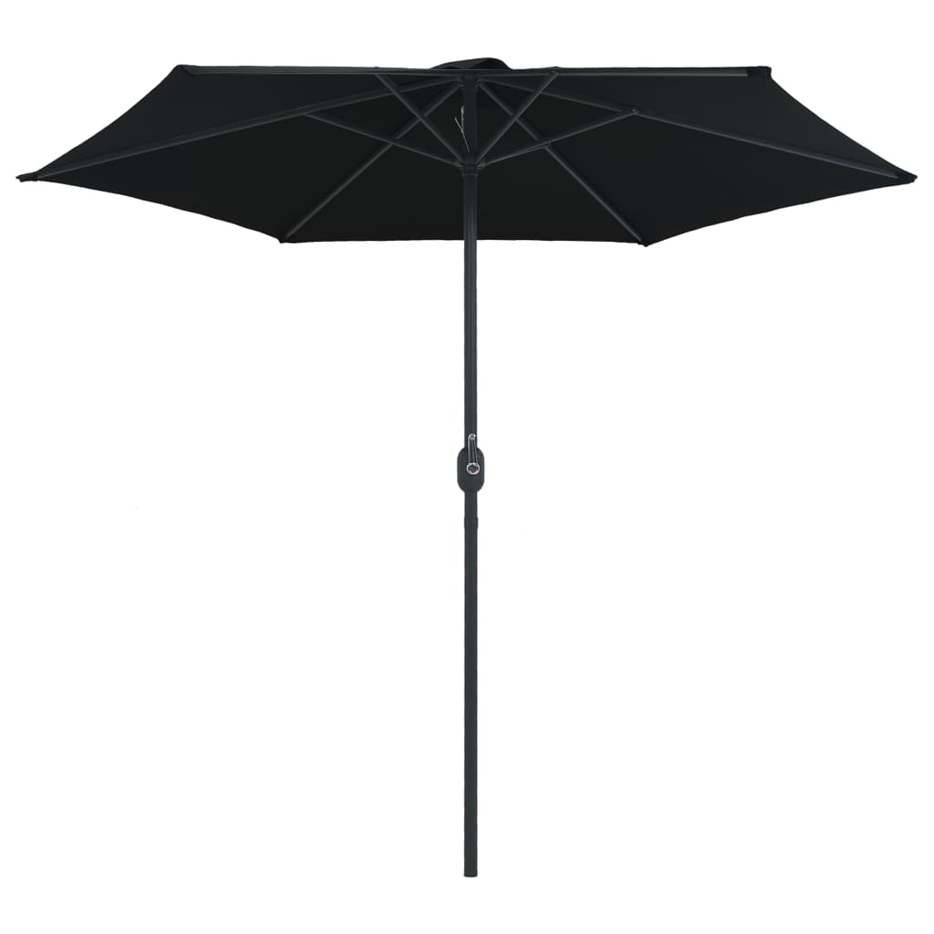 Sodo skėtis BLAINE, juoda, 270x246cm