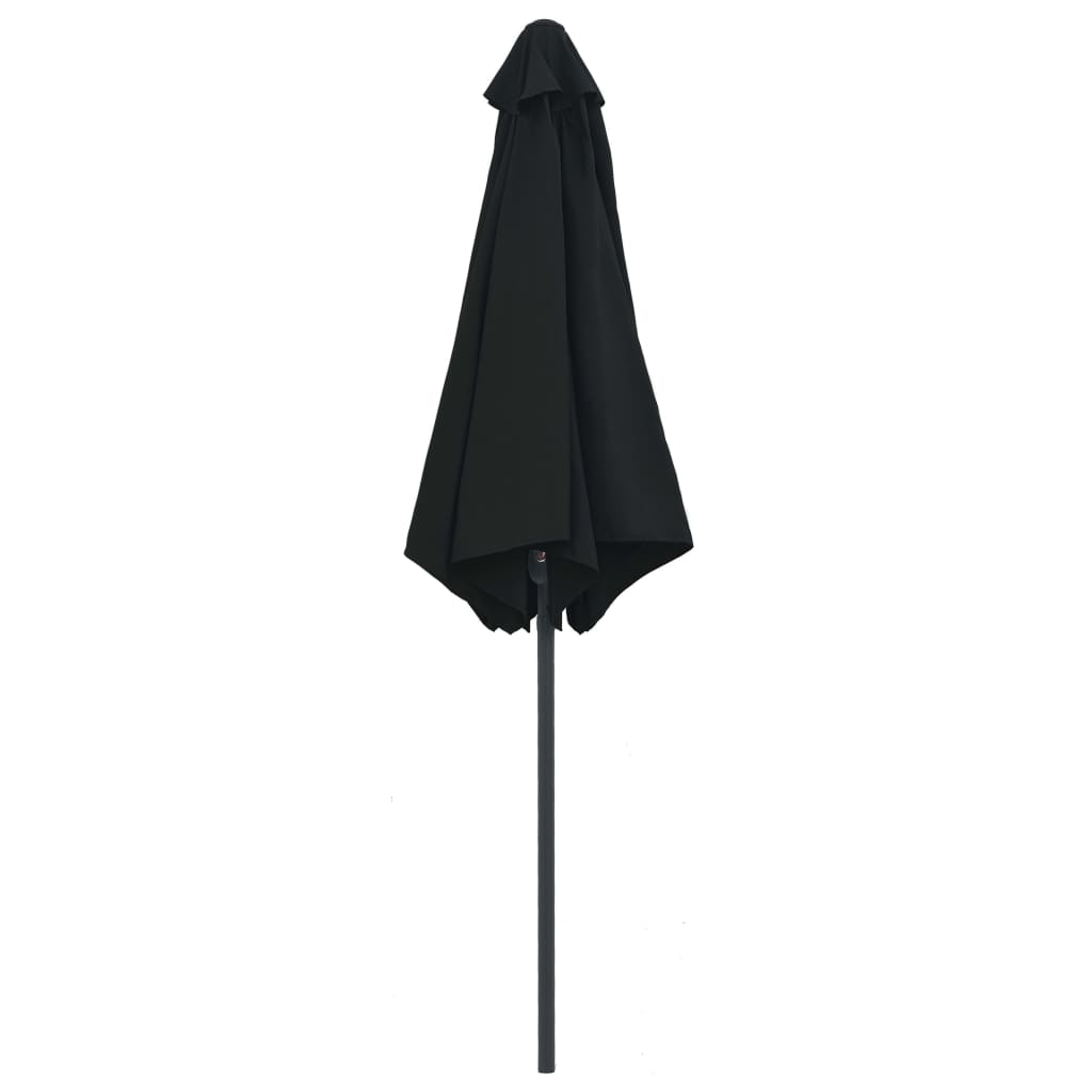 Sodo skėtis BLAINE, juoda, 270x246cm