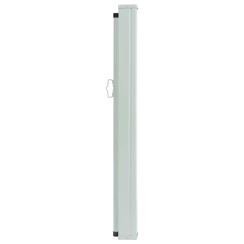 Retractable side awning, red, 100x300cm