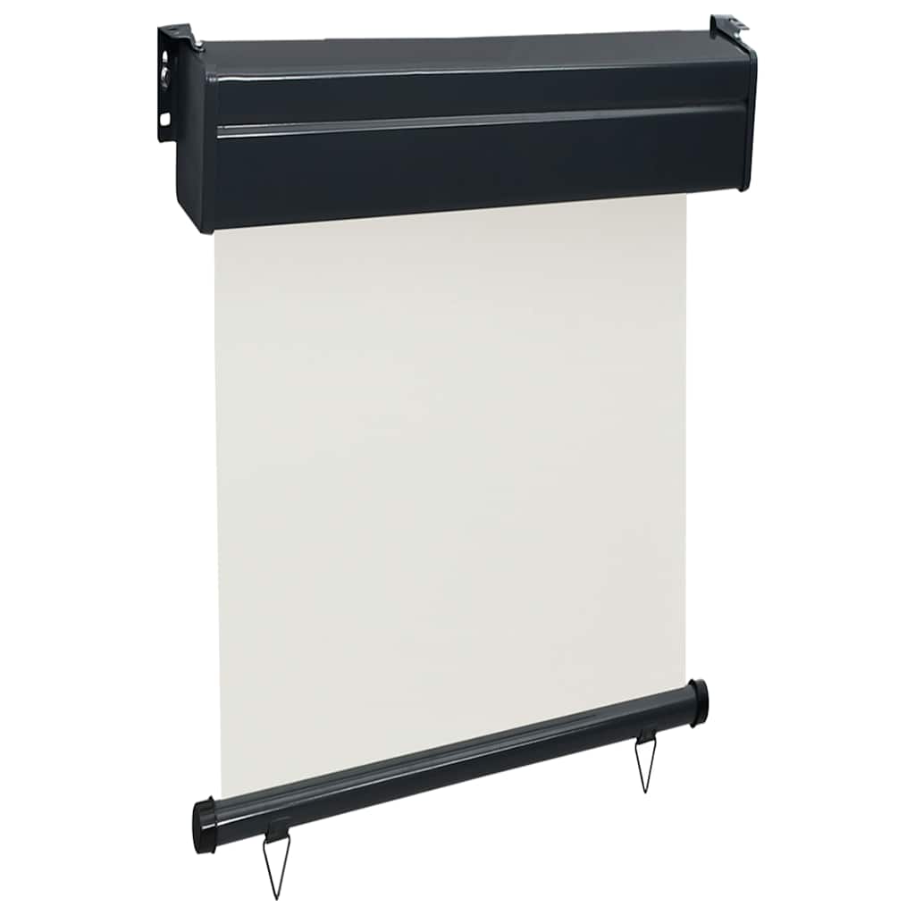 Side balcony awning, cream, 60x250cm