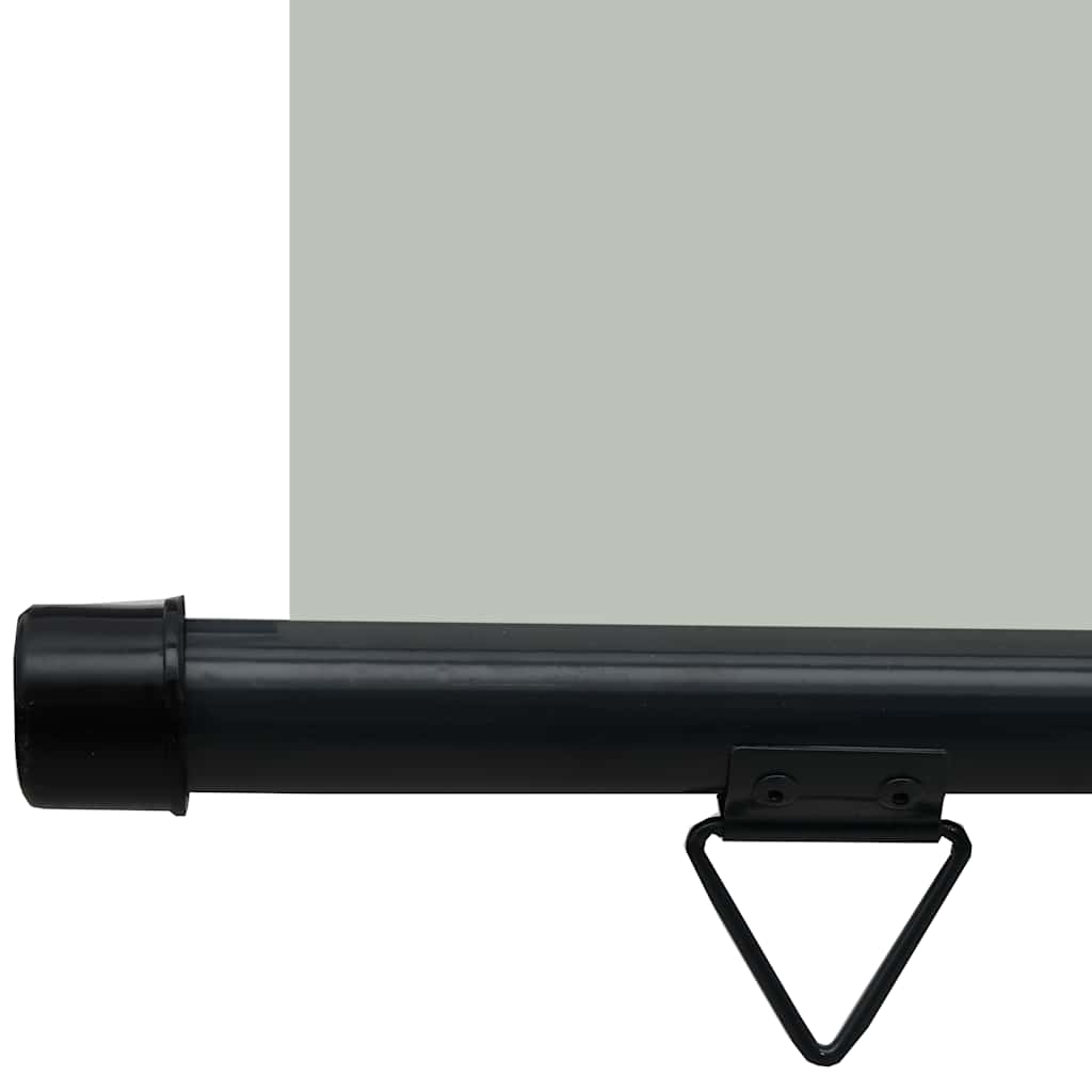 Side balcony awning, grey, 80x250cm