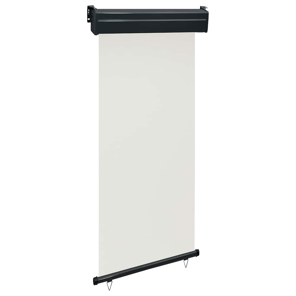 Balcony side awning, cream, 100x250cm