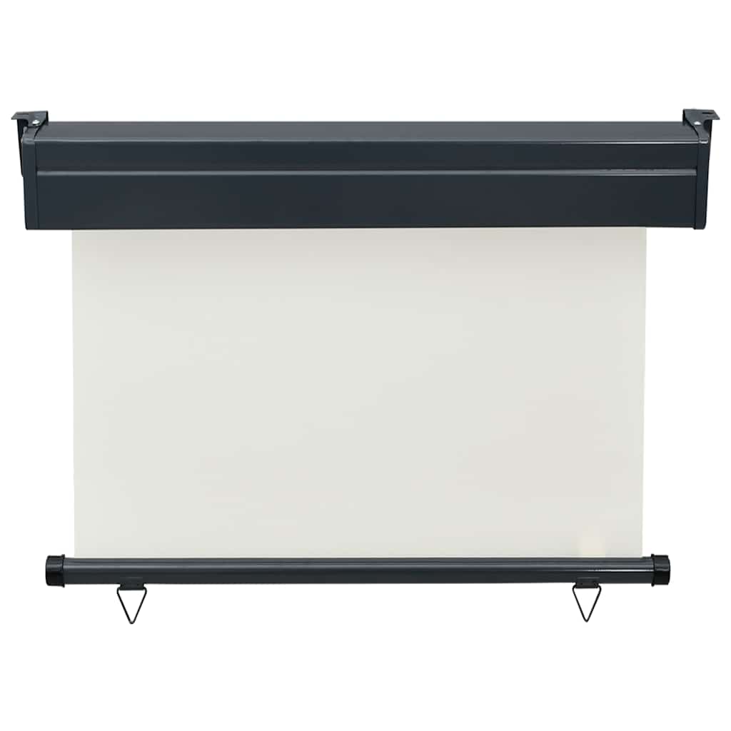 Balcony side awning, cream, 100x250cm
