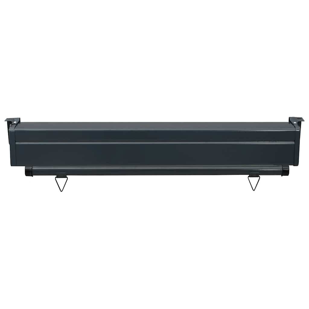 Balcony side awning, cream, 100x250cm