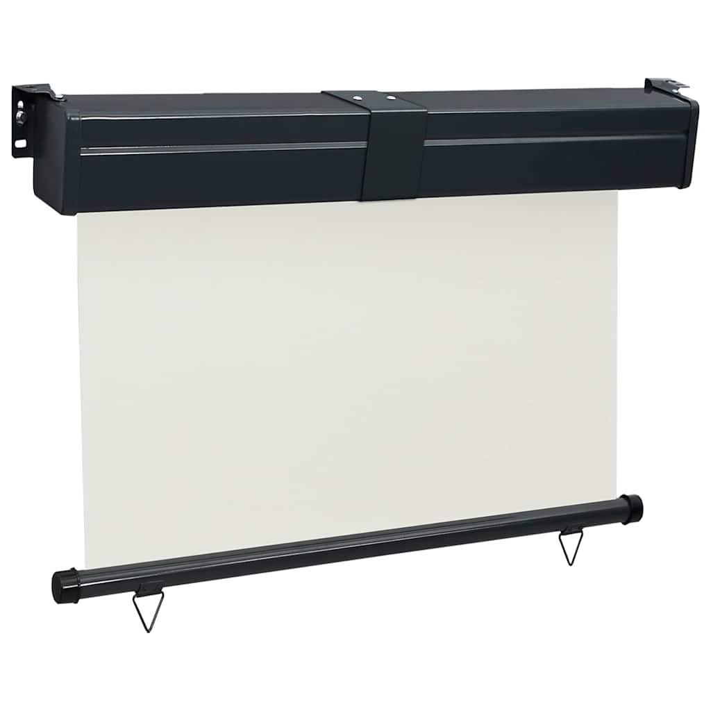 Side balcony awning, cream, 125x250cm