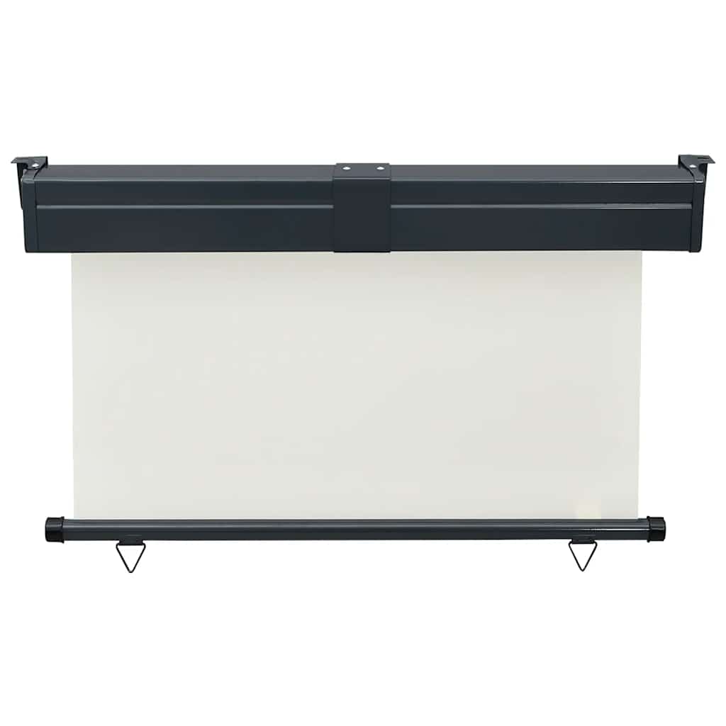 Side balcony awning, cream, 125x250cm