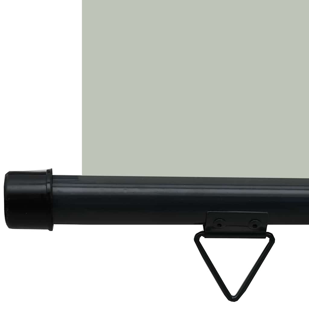 Side balcony awning, grey, 125x250cm
