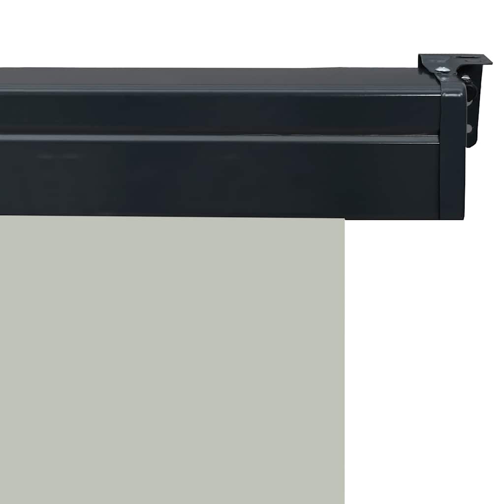 Side balcony awning, grey, 165x250 cm